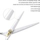 Dream Reach Professional Dog Scissors Curved Dog Grooming Scissors Pet Care Curved Scissors Made of 440C Japanese Stainless Steel Grooming for Dogs Cats (7 Inch Curved Scissors) Dream Reach Professional Dog Scissors Curved Dog Grooming Scissors Pet Care Curved Scissors Made of 440C Japanese Stainless Steel Grooming for Dogs Cats (7 Inch Curved Scissors)