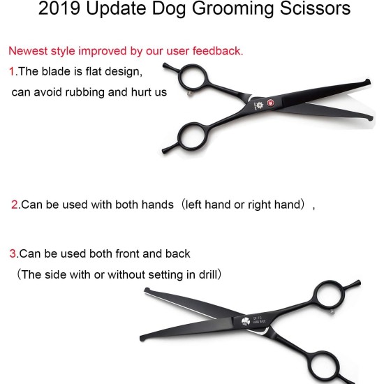Dream Reach Professional Japan 440C Pet Grooming Scissors 7inch (17.8 cm) and Set Dream Reach Professional Japan 440C Pet Grooming Scissors 7inch (17.8 cm) and Set