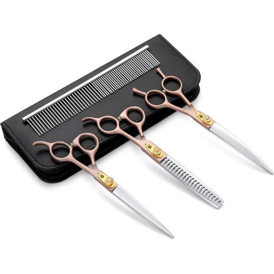 Dream Reach Professional Japan 440C Pet Grooming Scissors 7inch (17.8 cm) and Set Dream Reach Professional Japan 440C Pet Grooming Scissors 7inch (17.8 cm) and Set