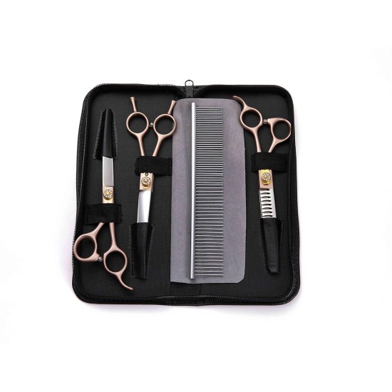 Dream Reach Professional Japan 440C Pet Grooming Scissors 7inch (17.8 cm) and Set Dream Reach Professional Japan 440C Pet Grooming Scissors 7inch (17.8 cm) and Set