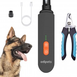 Edipets, Claw Grinder for Dogs, Professional Electric Claw Grinder for Dogs, Claw Cutter for Dogs, Small, Medium and Large Pets (Black) Edipets, Claw Grinder for Dogs, Professional Electric Claw Grinder for Dogs, Claw Cutter for Dogs, Small, Medium and Large Pets (Black)