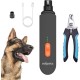 Edipets, Claw Grinder for Dogs, Professional Electric Claw Grinder for Dogs, Claw Cutter for Dogs, Small, Medium and Large Pets (Black)