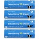 Extremely Sticky Lint Roller for Pet Hair Removal - Large Area 90 Sheets per Roll, 16cm Width, Pack of 1 Roll and 2 Refills