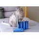 Extremely Sticky Lint Roller for Pet Hair Removal - Large Area 90 Sheets per Roll, 16cm Width, Pack of 1 Roll and 2 Refills
