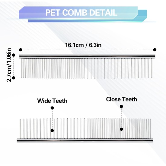 FINEASY Dog Scissors Set, Curved Dog Scissors, Fur Scissors for Dogs and Cats, Including Thinning Scissors, Curved Scissors, Grooming Comb, Stainless Steel Fur Scissors for Dogs and Cats (Blue) FINEASY Dog Scissors Set, Curved Dog Scissors, Fur Scissors for Dogs and Cats, Including Thinning Scissors, Curved Scissors, Grooming Comb, Stainless Steel Fur Scissors for Dogs and Cats (Blue)