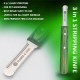 FLAMIA & JABZ FJ Professional Wire Stripping Knife Set (6 Piece Set) for Dogs and Pets Wooden Handle with Stainless Steel Blade (Right-Handed Use)(Green) FLAMIA & JABZ FJ Professional Wire Stripping Knife Set (6 Piece Set) for Dogs and Pets Wooden Handle with Stainless Steel Blade (Right-Handed Use)(Green)