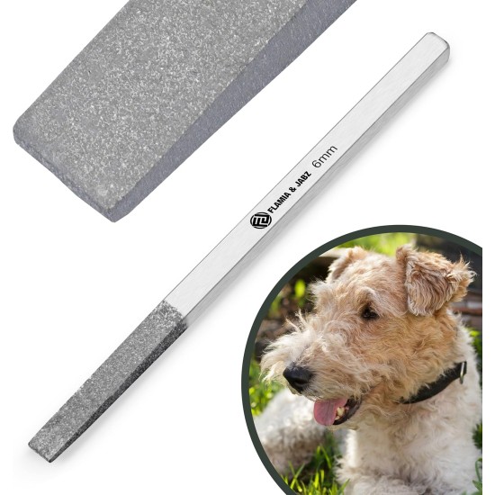 FLAMIA & JABZ Metal Stones & Nail File for Dogs, Cats and Pets (13mm) FLAMIA & JABZ Metal Stones & Nail File for Dogs, Cats and Pets (13mm)