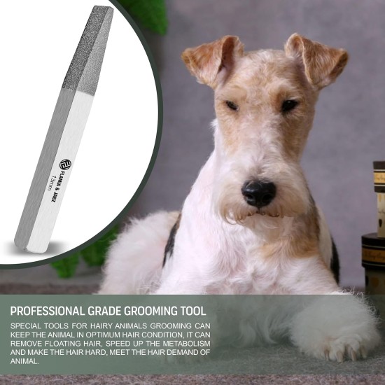 FLAMIA & JABZ Metal Stones & Nail File for Dogs, Cats and Pets (13mm) FLAMIA & JABZ Metal Stones & Nail File for Dogs, Cats and Pets (13mm)