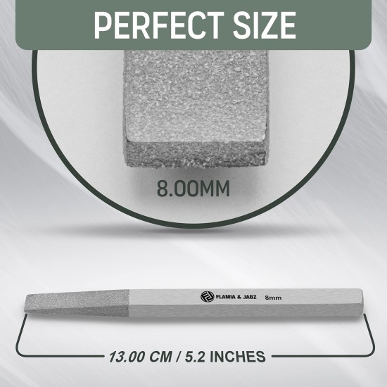 FLAMIA & JABZ Metal Stones & Nail File for Dogs, Cats and Pets (13mm) FLAMIA & JABZ Metal Stones & Nail File for Dogs, Cats and Pets (13mm)