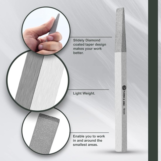 FLAMIA & JABZ Metal Stones & Nail File for Dogs, Cats and Pets (13mm) FLAMIA & JABZ Metal Stones & Nail File for Dogs, Cats and Pets (13mm)