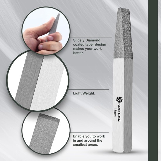 FLAMIA & JABZ Metal Stones & Nail File for Dogs, Cats and Pets (13mm) FLAMIA & JABZ Metal Stones & Nail File for Dogs, Cats and Pets (13mm)