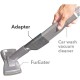 FUR-EEL Vacuum Cleaner Attachment for Pet Hair, Pet Hair Remover, Cats & Dogs, Removes Hair from Pets, Sand, Lint, Cat Hair Remover, Dog Hair Remover, for Home and Car FUR-EEL Vacuum Cleaner Attachment for Pet Hair, Pet Hair Remover, Cats & Dogs, Removes Hair from Pets, Sand, Lint, Cat Hair Remover, Dog Hair Remover, for Home and Car