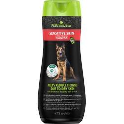 FURminator Sensitive Skin Dog Shampoo - Premium Shampoo for Dogs with Sensitive Skin, Reduces Itching Caused by Dry Skin, 473 ml FURminator Sensitive Skin Dog Shampoo - Premium Shampoo for Dogs with Sensitive Skin, Reduces Itching Caused by Dry Skin, 473 ml