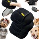 Fellmagnet Gloves 2025 - Double-Sided Grooming Gloves for Cats/Dogs, Antistatic Hair Removal on Sofa & Clothes, Reusable with Massage Function for Shiny Animal Fur - Pack of 2 Fellmagnet Gloves 2025 - Double-Sided Grooming Gloves for Cats/Dogs, Antistatic Hair Removal on Sofa & Clothes, Reusable with Massage Function for Shiny Animal Fur - Pack of 2