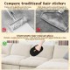Fellmagnet Gloves 2025 - Double-Sided Grooming Gloves for Cats/Dogs, Antistatic Hair Removal on Sofa & Clothes, Reusable with Massage Function for Shiny Animal Fur - Pack of 2 Fellmagnet Gloves 2025 - Double-Sided Grooming Gloves for Cats/Dogs, Antistatic Hair Removal on Sofa & Clothes, Reusable with Massage Function for Shiny Animal Fur - Pack of 2