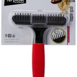 Ferplast Gro 5872 Dog Rake Comb Rotating Teeth, 15.5 x 11 x 3.3 cm Ferplast Gro 5872 Dog Rake Comb Rotating Teeth, 15.5 x 11 x 3.3 cm