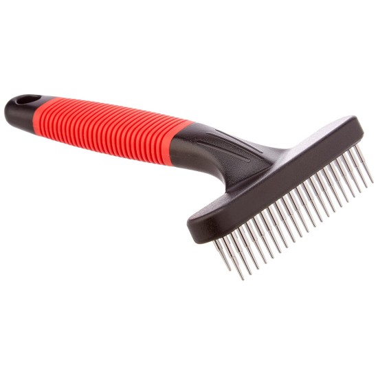 Ferplast Gro 5874 Dog Rake Comb Rotating Teeth, 11 x 3 x 15.5 cm Ferplast Gro 5874 Dog Rake Comb Rotating Teeth, 11 x 3 x 15.5 cm