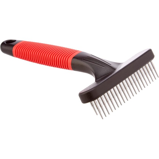 Ferplast Gro 5874 Dog Rake Comb Rotating Teeth, 11 x 3 x 15.5 cm Ferplast Gro 5874 Dog Rake Comb Rotating Teeth, 11 x 3 x 15.5 cm