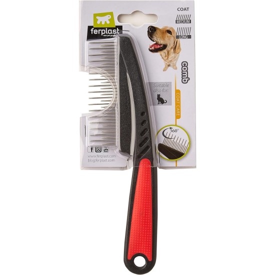 Ferplast Steel Comb with Rotating Teeth Ferplast Steel Comb with Rotating Teeth