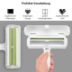 FinoPet Set of 3 Dog Brush, Cat Brush, XL Lint Roller and Tick Tweezers in Action Set, Short and Long Hair Brush for All Animal Sizes, Pet Hair Remover, Automatic Tick Removal