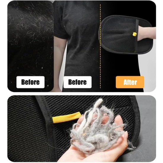 Fiotha Pack of 4 Double Sided Pet Grooming Glove, Reusable Antistatic Gloves, Pet Hair Remover Glove, Versatile Static Removal Gloves for Dog & Cat, for Washing Deshedding Grooming Fiotha Pack of 4 Double Sided Pet Grooming Glove, Reusable Antistatic Gloves, Pet Hair Remover Glove, Versatile Static Removal Gloves for Dog & Cat, for Washing Deshedding Grooming