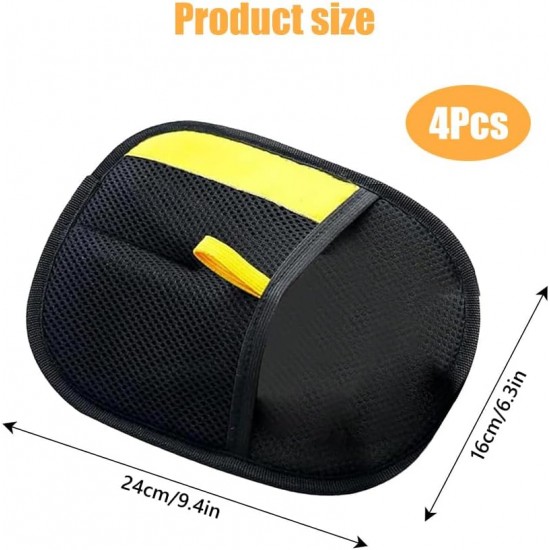 Fiotha Pack of 4 Double Sided Pet Grooming Glove, Reusable Antistatic Gloves, Pet Hair Remover Glove, Versatile Static Removal Gloves for Dog & Cat, for Washing Deshedding Grooming Fiotha Pack of 4 Double Sided Pet Grooming Glove, Reusable Antistatic Gloves, Pet Hair Remover Glove, Versatile Static Removal Gloves for Dog & Cat, for Washing Deshedding Grooming