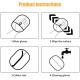 Fiotha Pack of 4 Double Sided Pet Grooming Glove, Reusable Antistatic Gloves, Pet Hair Remover Glove, Versatile Static Removal Gloves for Dog & Cat, for Washing Deshedding Grooming Fiotha Pack of 4 Double Sided Pet Grooming Glove, Reusable Antistatic Gloves, Pet Hair Remover Glove, Versatile Static Removal Gloves for Dog & Cat, for Washing Deshedding Grooming