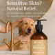 Flamingo Dog Shampoo - with Argan Oil - for Dogs with Long Fur 500 ml - Suitable for All Fur and Skin Types - Natural Shine of the Coat - Sensitive