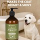 Flamingo Dog Shampoo - with Argan Oil - for Dogs with Long Fur 500 ml - Suitable for All Fur and Skin Types - Natural Shine of the Coat - Sensitive