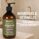 Flamingo Dog Shampoo - with Argan Oil - for Dogs with Long Fur 500 ml - Suitable for All Fur and Skin Types - Natural Shine of the Coat - Sensitive