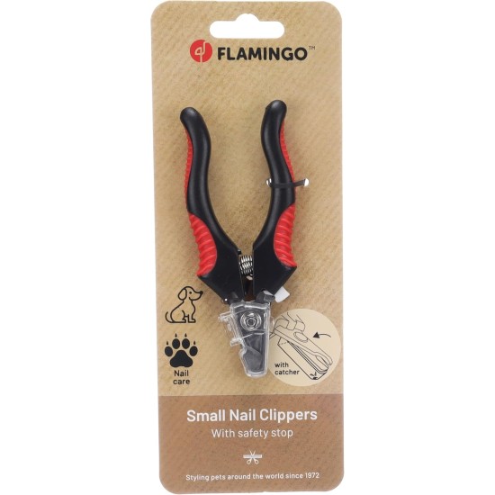 Flamingo Knippie Professional Claw Cutter Small - 5 x 13 x 2 cm, Safe and Practical, Ideal for Small and Medium Dogs Flamingo Knippie Professional Claw Cutter Small - 5 x 13 x 2 cm, Safe and Practical, Ideal for Small and Medium Dogs