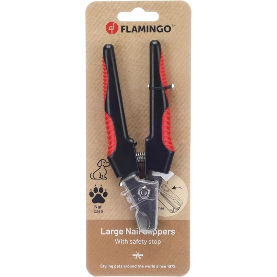 Flamingo Knippie Professional Claw Cutter Small - 5 x 13 x 2 cm, Safe and Practical, Ideal for Small and Medium Dogs Flamingo Knippie Professional Claw Cutter Small - 5 x 13 x 2 cm, Safe and Practical, Ideal for Small and Medium Dogs