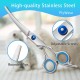 FlyWave Dog Scissors, Fur Scissors, Dog Scissors, Fur Scissors, Dog Scissors for Dogs, Cats and Cats Trimming Hair, Easy Trimming, Tidy and Clear