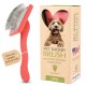 Flying Pawfect Pet Slicker Brush with Soft Flexible Massage Pens, Detangling and Deshedding for Thick Coat, Loose Hair and Undercoat, Professional Grooming Tool Flying Pawfect Pet Slicker Brush with Soft Flexible Massage Pens, Detangling and Deshedding for Thick Coat, Loose Hair and Undercoat, Professional Grooming Tool