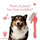 Flying Pawfect Pet Slicker Brush with Soft Flexible Massage Pens, Detangling and Deshedding for Thick Coat, Loose Hair and Undercoat, Professional Grooming Tool Flying Pawfect Pet Slicker Brush with Soft Flexible Massage Pens, Detangling and Deshedding for Thick Coat, Loose Hair and Undercoat, Professional Grooming Tool