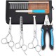 Freewindo Dog Scissors, Grooming Scissors, Round Tip, Durable Stainless Steel, Dog Scissors, Dog Nail Clippers for Whole Body Care Freewindo Dog Scissors, Grooming Scissors, Round Tip, Durable Stainless Steel, Dog Scissors, Dog Nail Clippers for Whole Body Care