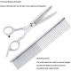 Freewindo Dog Scissors, Grooming Scissors, Round Tip, Durable Stainless Steel, Dog Scissors, Dog Nail Clippers for Whole Body Care Freewindo Dog Scissors, Grooming Scissors, Round Tip, Durable Stainless Steel, Dog Scissors, Dog Nail Clippers for Whole Body Care