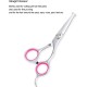 Freewindo Dog Scissors Set Professional with Safety Round Tip, Including Straight Scissors Dog Thinning Scissors Dog Scissors Fur Scissors Curved and Comb for Dog Cat Hair Care