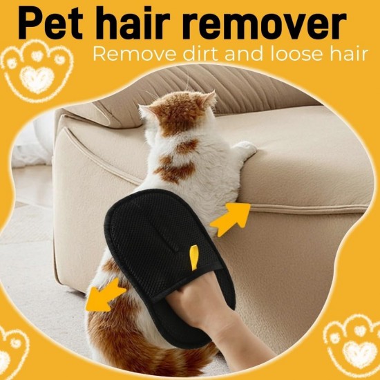 Fur Magnet Gloves, Pack of 2 Pet Hair Removal Gloves, Fur Magnet Gloves, Double-Sided, Animal Hair Remover Glove, Double-Sided, Antistatic Hair Removal, for Dogs and Cats Fur Magnet Gloves, Pack of 2 Pet Hair Removal Gloves, Fur Magnet Gloves, Double-Sided, Animal Hair Remover Glove, Double-Sided, Antistatic Hair Removal, for Dogs and Cats