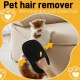 Fur Magnet Gloves, Pack of 2 Pet Hair Removal Gloves, Fur Magnet Gloves, Double-Sided, Animal Hair Remover Glove, Double-Sided, Antistatic Hair Removal, for Dogs and Cats