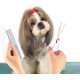 Fur Scissors for Dogs and Cats, Curved Scissors Dog Scissors Set, Professional Round Grooming Scissors, Pet Comb, Made of Robust Stainless Steel (Pink) Fur Scissors for Dogs and Cats, Curved Scissors Dog Scissors Set, Professional Round Grooming Scissors, Pet Comb, Made of Robust Stainless Steel (Pink)
