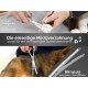 Fur scissors, paw scissors, bent, dogs hair, with micro-serration, 11,5 cm Fur scissors, paw scissors, bent, dogs hair, with micro-serration, 11,5 cm