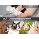 Fur scissors, paw scissors, bent, dogs hair, with micro-serration, 11,5 cm Fur scissors, paw scissors, bent, dogs hair, with micro-serration, 11,5 cm