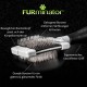 Furminator Slicker Brush Size L Hard - Large Brush with Hard Bristles for Dogs and Cats with Curly, Medium or Long Fur