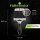 Furminator Slicker Brush Size L Hard - Large Brush with Hard Bristles for Dogs and Cats with Curly, Medium or Long Fur