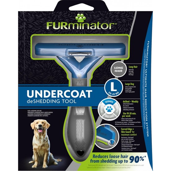 Furminator deShedding Tool, Dog Size S, Short Hair, Dog Brush for Big Dogs, Undercoat Removal, Improved Design Furminator deShedding Tool, Dog Size S, Short Hair, Dog Brush for Big Dogs, Undercoat Removal, Improved Design