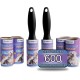 Furry Free Lint Roller Pet Hair Extra Strong - 600 Sheets Lint Roller Set - Lint Roller Clothing, Floor etc. - Lint Rollers Large Pack XXL 10 Lint Rolls Attachments of 60 Sheets & 2 Lint Roll Holders Furry Free Lint Roller Pet Hair Extra Strong - 600 Sheets Lint Roller Set - Lint Roller Clothing, Floor etc. - Lint Rollers Large Pack XXL 10 Lint Rolls Attachments of 60 Sheets & 2 Lint Roll Holders