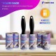 Furry Free Lint Roller Pet Hair Extra Strong - 600 Sheets Lint Roller Set - Lint Roller Clothing, Floor etc. - Lint Rollers Large Pack XXL 10 Lint Rolls Attachments of 60 Sheets & 2 Lint Roll Holders Furry Free Lint Roller Pet Hair Extra Strong - 600 Sheets Lint Roller Set - Lint Roller Clothing, Floor etc. - Lint Rollers Large Pack XXL 10 Lint Rolls Attachments of 60 Sheets & 2 Lint Roll Holders