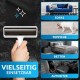 FusselZz® Premium Lint Roller Pet Hair [New Generation] - Self-Cleaning Pet Hair Remover for Cat Hair & Dog Hair Removal, Reusable Cat Hair Remover on Sofa, Carpet & Bed