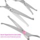 GEMEK Pet Cat Dog Grooming Scissors Set of 4 Stainless Steel Professional Pet Trimmer Kit - 7.5 Inch Straight Scissors, Thinning Scissors, Curved Scissors, Grooming Combs GEMEK Pet Cat Dog Grooming Scissors Set of 4 Stainless Steel Professional Pet Trimmer Kit - 7.5 Inch Straight Scissors, Thinning Scissors, Curved Scissors, Grooming Combs